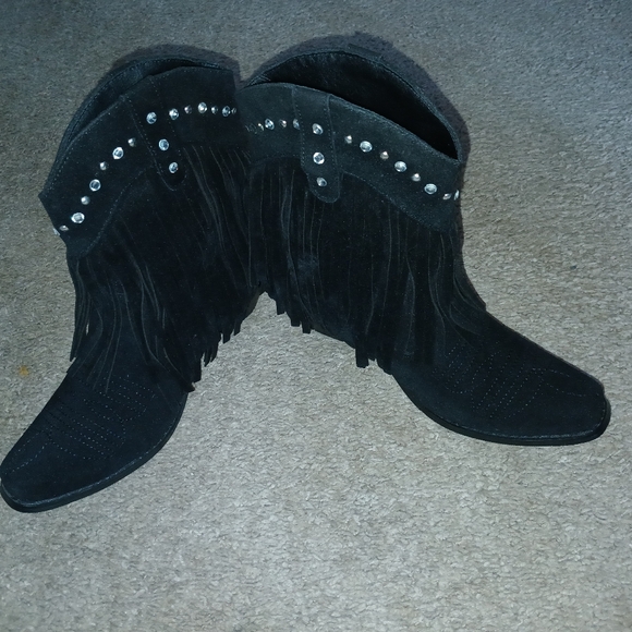 New!!! Womens tassel western boots!!! - Picture 5 of 9